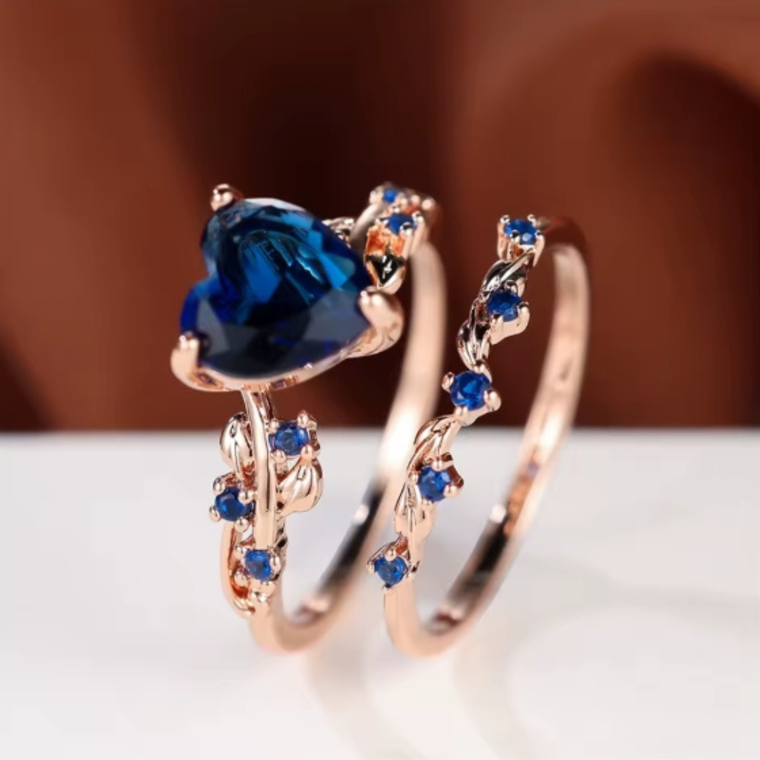 Luxe Pearl Rose Gold Heart