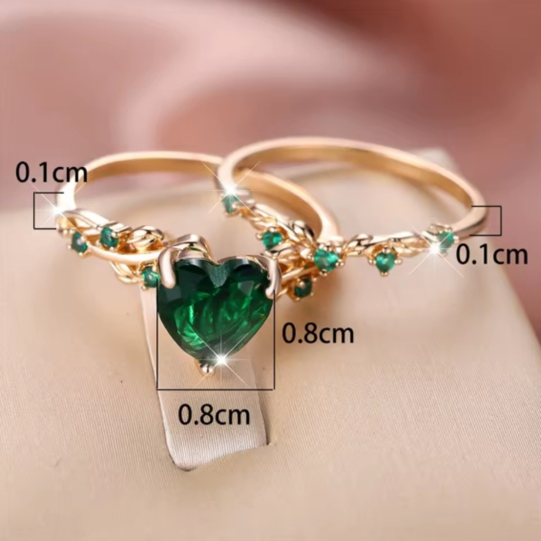 Luxe Pearl Rose Gold Heart